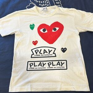 Comme des Garçons White T-Shirt
